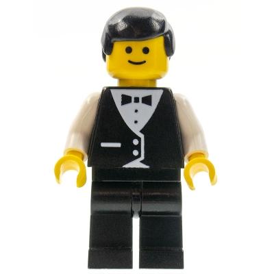 Town Vest Formal - Waiter - Minifigure - New