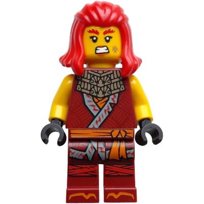 Wyldfyre - Dark Red Tunic - Minifigure - Used