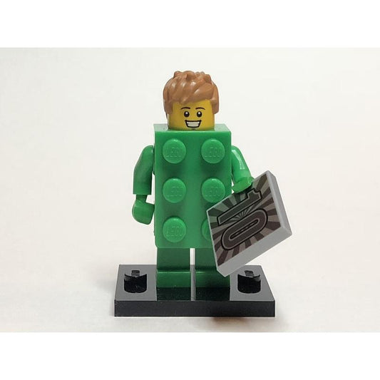 Brick Costume Guy Series 20 (Complete Set with Stand and Accessories) - col20-13 - Set - New