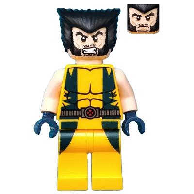 Wolverine - Hair Dark Blue Hands - Minifigure