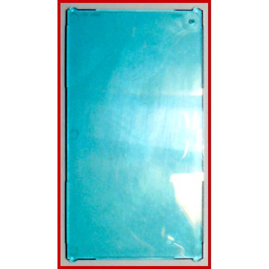 Glass for Window 1 x 4 x 6 - Part - 57895 - Trans-Light Blue - used - Qty:6