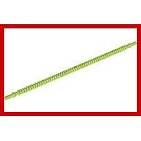 Hose Flexible Ribbed with 8mm Ends 19L / 15.2cm - Part - 57539 - Flat Silver - used - Qty:2