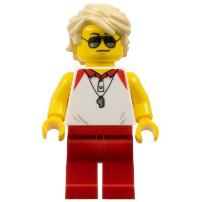 Beach Lifeguard - Minifigure - New
