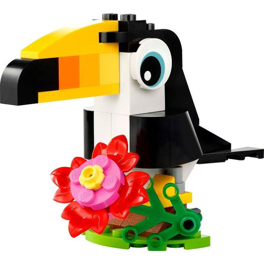 Tropical Toucan paper bag / polybag - Set - 30688-1