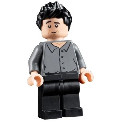 Ross Geller Dark Bluish Gray Shirt - Minifigure - Used