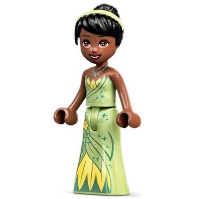 Tiana - Metallic Pointed Necklace Thin Hinge Skirt Hairband - Minifigure - New