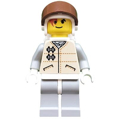 Hoth Rebel (Yellow Head Brown Visor) - Minifigure - Used