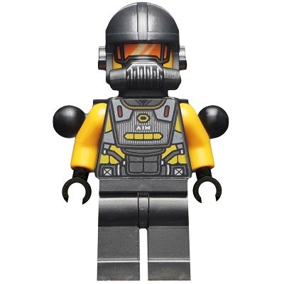 AIM Agent - Backpack and Pins with Tow Ball - Minifigure - New