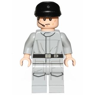 Imperial Crew - Black Cap Closed Mouth - Minifigure