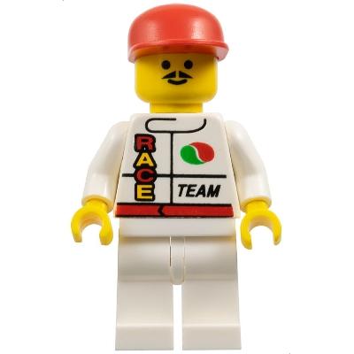 Octan - Race Team White Legs Red Cap - Minifigure - New