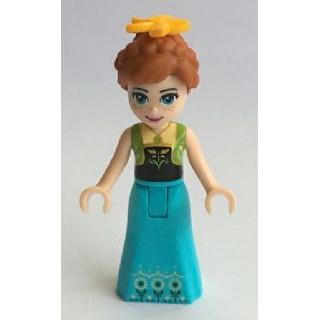 Anna - Medium Azure Skirt - Minifigure - Used
