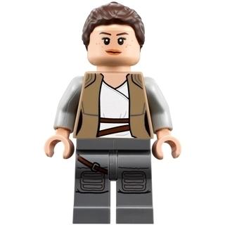 Rey - Dark Tan Jacket - Minifigure - Used