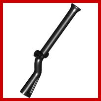 Minifigure Weapon Gun Flintlock Musket - Part - 2561 - Black - used - Qty:1