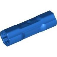 Technic Axle Connector 3L - Part - 26287 - Dark Green - used - Qty:10