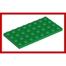 Plate 4 x 8 - Part - 3035 - Black - new - Qty:1