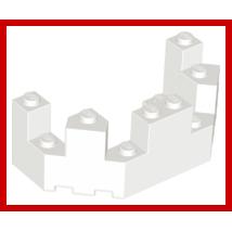 Castle Turret Top 4 x 8 x 2 1/3 - Part - 6066 - Blue - used - Qty:2