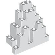 Rock Panel 3 x 8 x 7 Triangular (LURP) - Part - 6083 - White - used - Qty:1