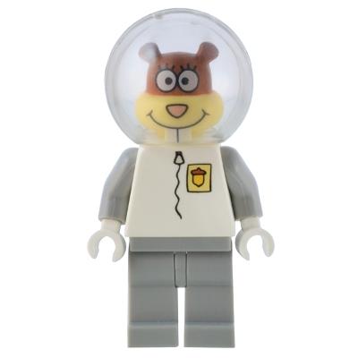 Sandy Cheeks - Light Bluish Gray Legs - Minifigure - New
