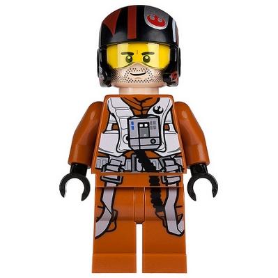 Poe Dameron (Pilot Jumpsuit Helmet) - Minifigure - Used