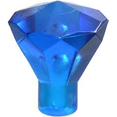 Rock 1 x 1 Jewel 24 Facet - Part - 30153 - Trans-Red - new - 23