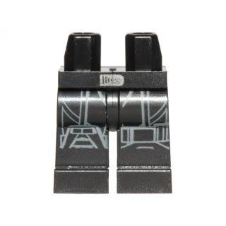 Hips and Legs with SW Imperial Death Trooper Armor Pattern - Part - 970c00pb0598 - Black - used - Qty:1