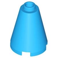 Cone 2 x 2 x 2 - Open Stud - Part - 3942c - Magenta - new - Qty:2